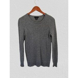 Bloomingdale's Gary Cashmere Crewneck Sweater Long Sleeve Pullover Size Med